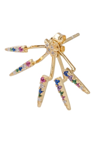 Brinco Prata banhada a ouro amarelo