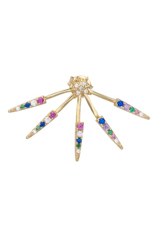 Brinco Prata banhada a ouro amarelo