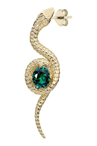 Brincos Naha - Prata, banhado a ouro amarelo