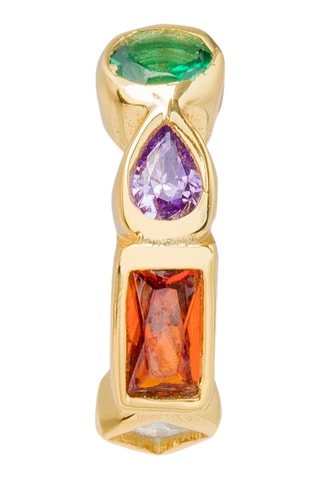 Argola de cartilagem Prata folheada a ouro amarelo