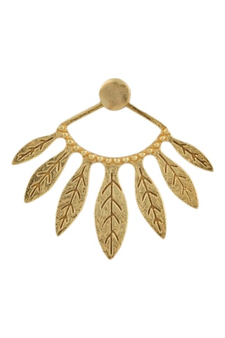 Brinco Prata banhada a ouro amarelo