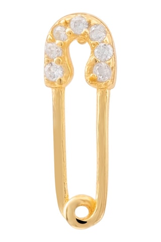 Brincos Prata folheada a ouro amarelo