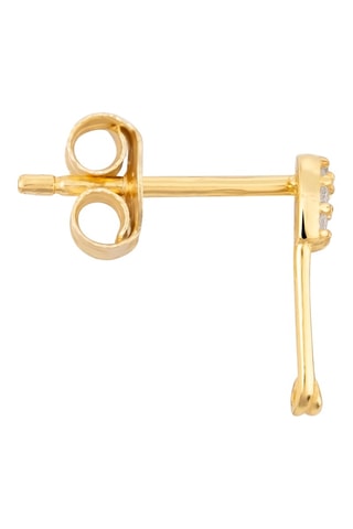 Brincos Prata folheada a ouro amarelo