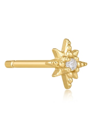 Brinco Prata banhada a ouro amarelo