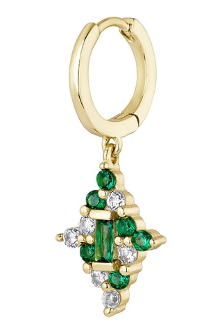 Argola Prata banhada a ouro amarelo