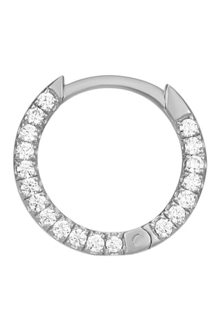 Argola 
Prata  e zircões