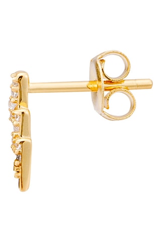 Brinco Prata banhada a ouro amarelo