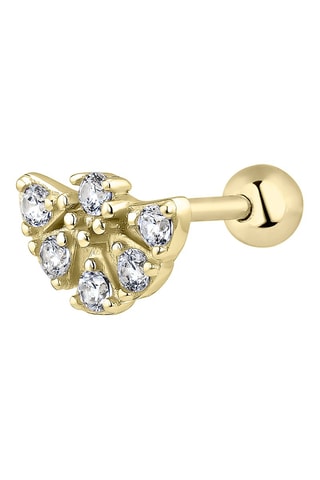Piercing Aridian Argent plaqué or jaune