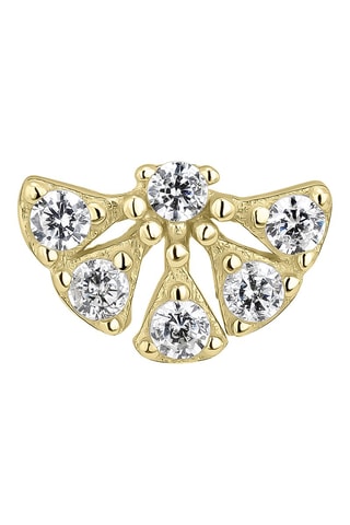 Piercing Aridian Argent plaqué or jaune