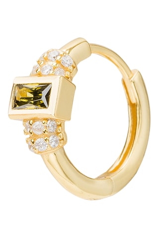 Argola Prata banhada a ouro amarelo