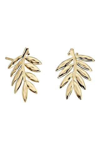 Brincos - Prata banhada a ouro amarelo