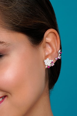 Brincos assimétricos 
Prata esterlina