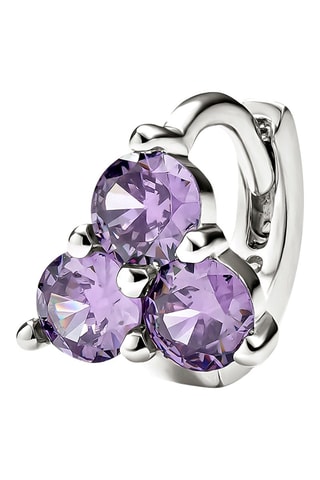 Brincos Prata e zircões