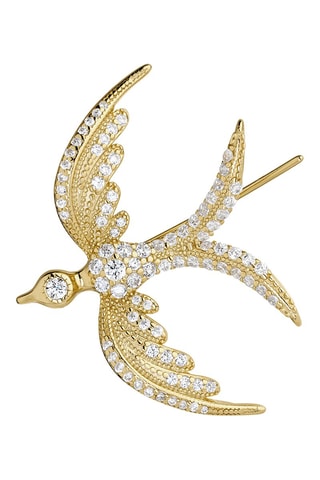 Brincos 
Prata banhada a ouro amarelo