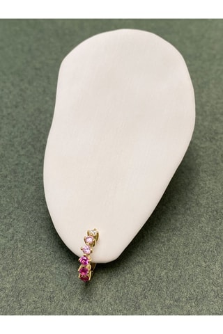 Argola Prata banhada a ouro amarelo