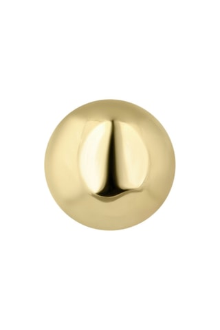 Brincos pequenos Pompom 
Prata banhada a ouro amarelo