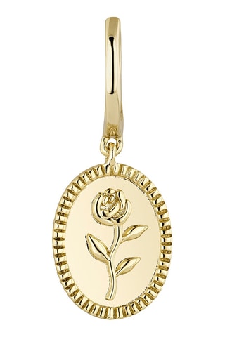 Argola Prata folheada a ouro amarelo