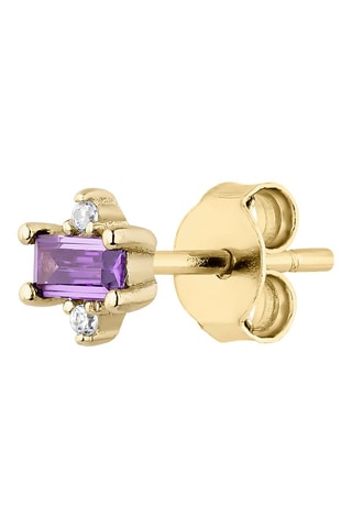 Brinco Prata banhada a ouro amarelo