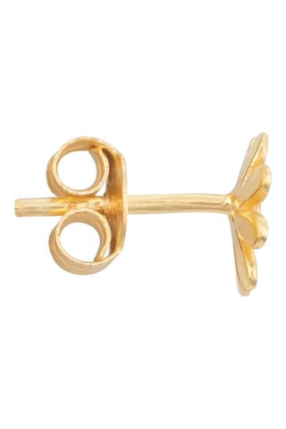 Brinco Prata banhada a ouro amarelo