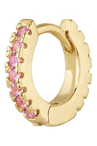 Argola Prata banhada a ouro amarelo