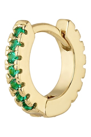 Argola Prata banhada a ouro amarelo