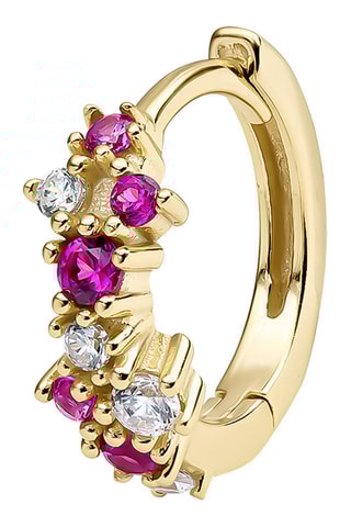 Piercing Zambie - Prata banhada a ouro amarelo