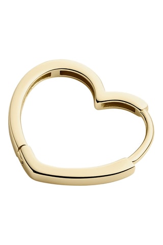 Piercing Mon Cœur - Argent plaqué or jaune