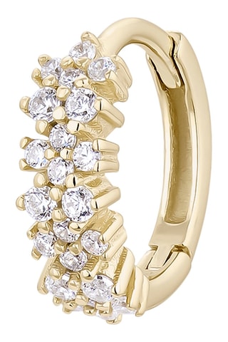 Piercing Clarissa - Prata banhada a ouro amarelo