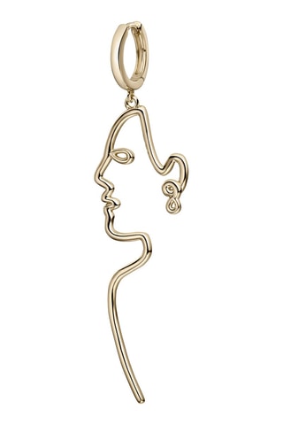 Piercing Aro Venus - Prata banhada a ouro amarelo