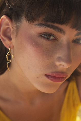 Piercing Aro Venus - Prata banhada a ouro amarelo