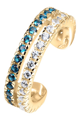 Earcuff - Argent plaqué or jaune