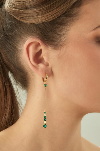 Brinco - Prata banhada a ouro amarelo