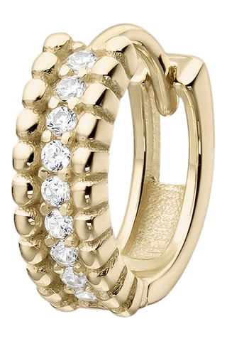 Piercing Antalya - Prata banhada a ouro amarelo