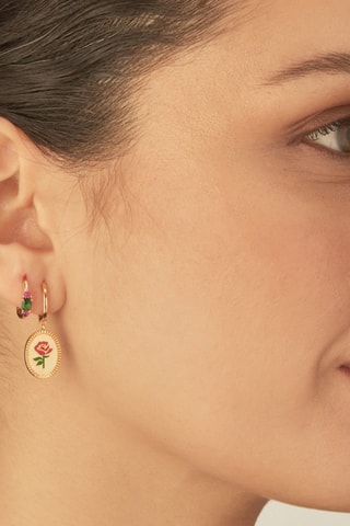 Piercing Aro Rosaleda Gold - Prata banhada a ouro amarelo