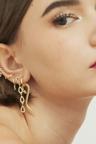 Piercing Lylah - Prata banhada a ouro amarelo