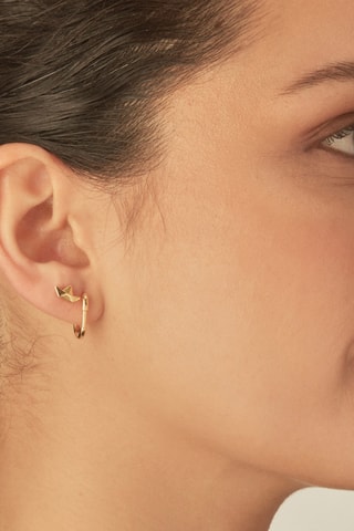 Piercing Petit bateau - Prata banhada a ouro amarelo