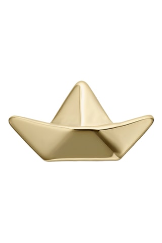 Piercing Petit bateau - Prata banhada a ouro amarelo