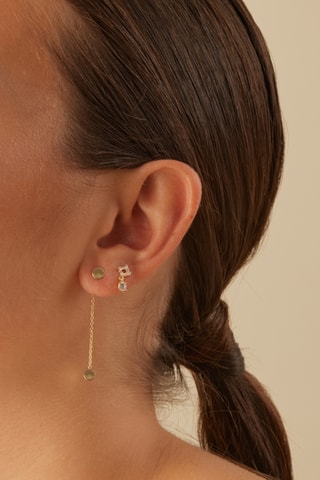 Piercing Shilka - Prata banhada a ouro amarelo