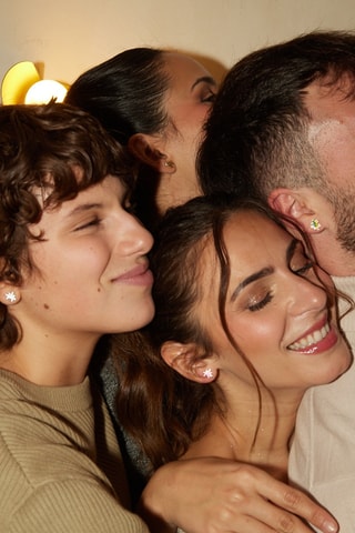 Piercing Soul Puzzle “The Dreamer” - Prata banhada a ouro amarelo