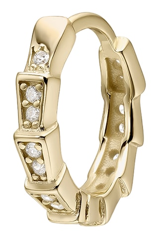 Piercing Neha - Prata banhada a ouro amarelo