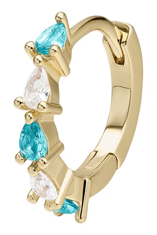 Piercing Luzia Romatique - Prata banhada a ouro amarelo