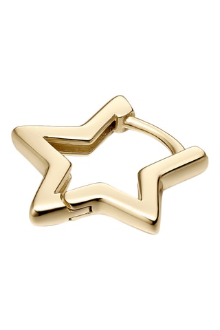 Piercing Isar - Prata banhada a ouro amarelo