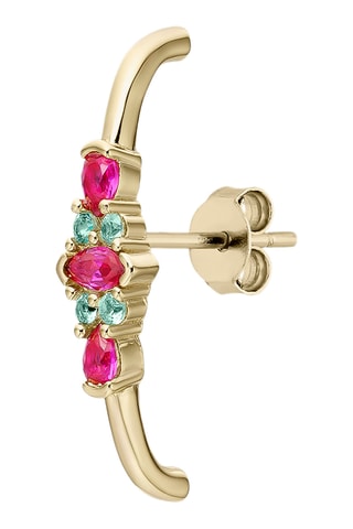 Piercing Cinque terre - Prata banhada a ouro amarelo 