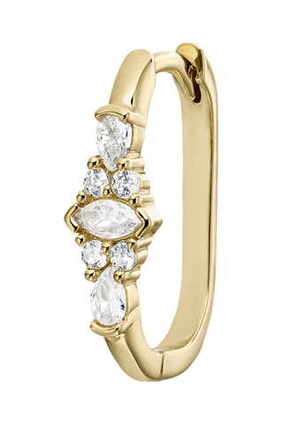 Piercing Virence - Prata banhada a ouro amarelo 