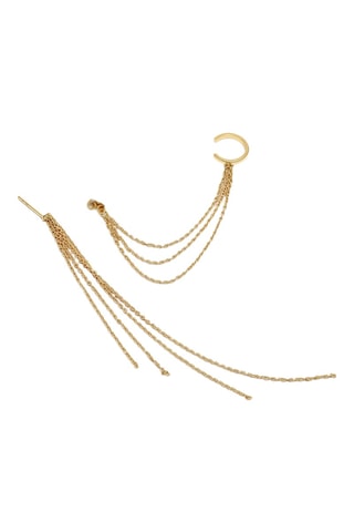 Piercing Tana - Prata banhada a ouro amarelo 