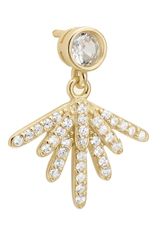 Piercing Tandi - Prata banhada a ouro amarelo