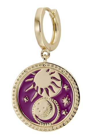 Piercing Cosmic Vibes - Prata banhada a ouro amarelo