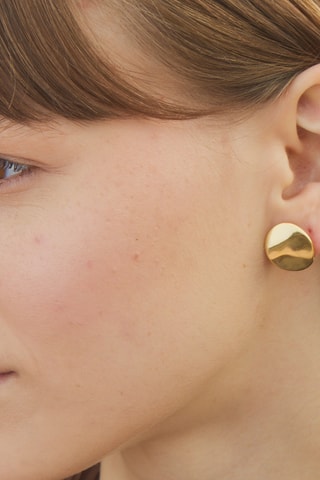 Brincos Sora - Prata e banhada a ouro amarelo