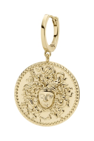 Piercing Méduse - Prata banhada a ouro amarelo