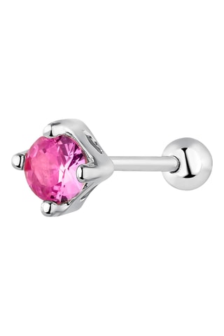 Piercing Tragus Luz - Prata e espinela